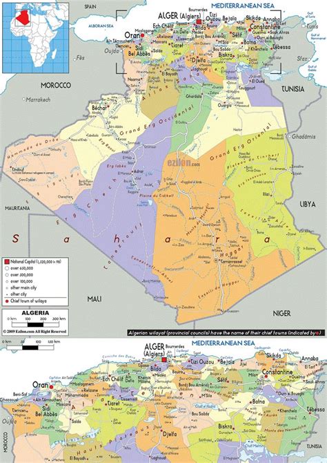 كم ولاية في الجزائر